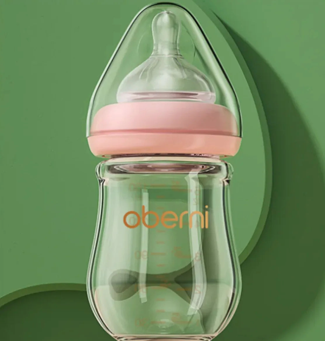 Babyflasche aus Glas mit weitem Innendurchmesser für Neugeborene – 120 ml und 150 ml