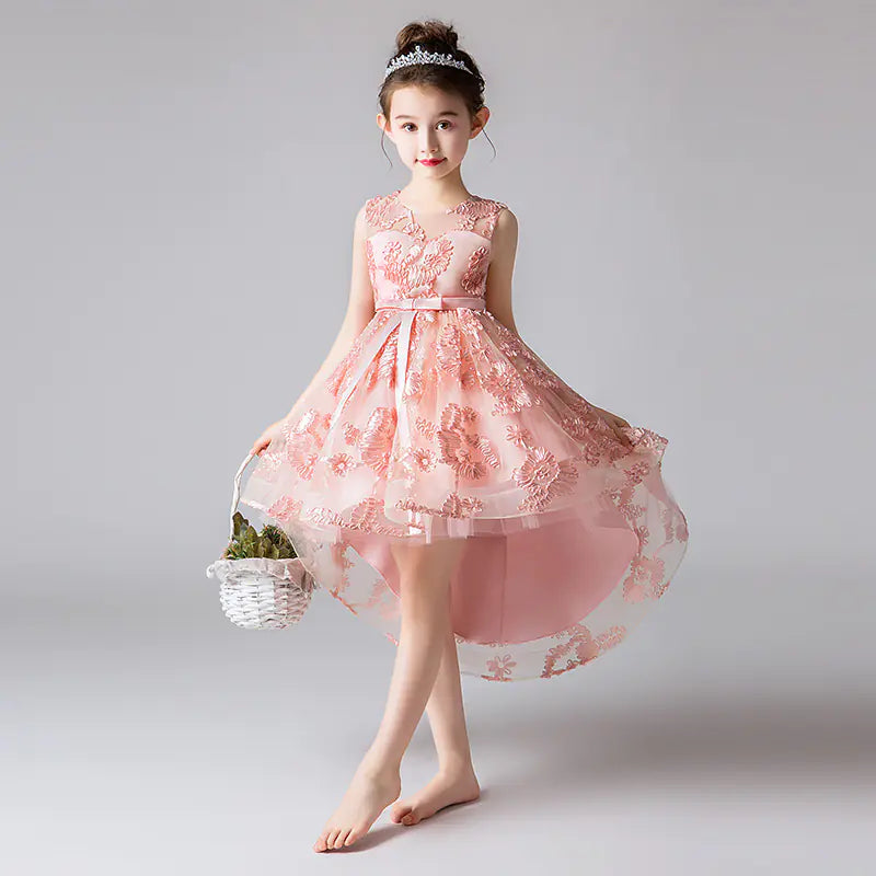 Girls Princess Flower Girl Wedding Dress  110cm to 160cm