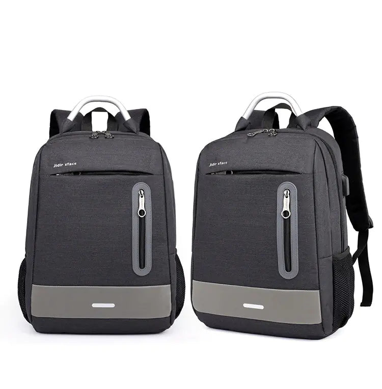 Oxford Cloth USB Charging Shoulder Laptop Bag - FkriTigrinya