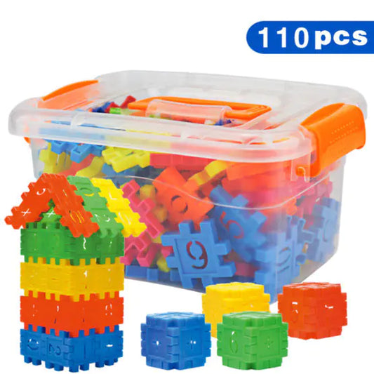 Educational Plastic Building Block Toy Set for Kids - FkriTigrinya