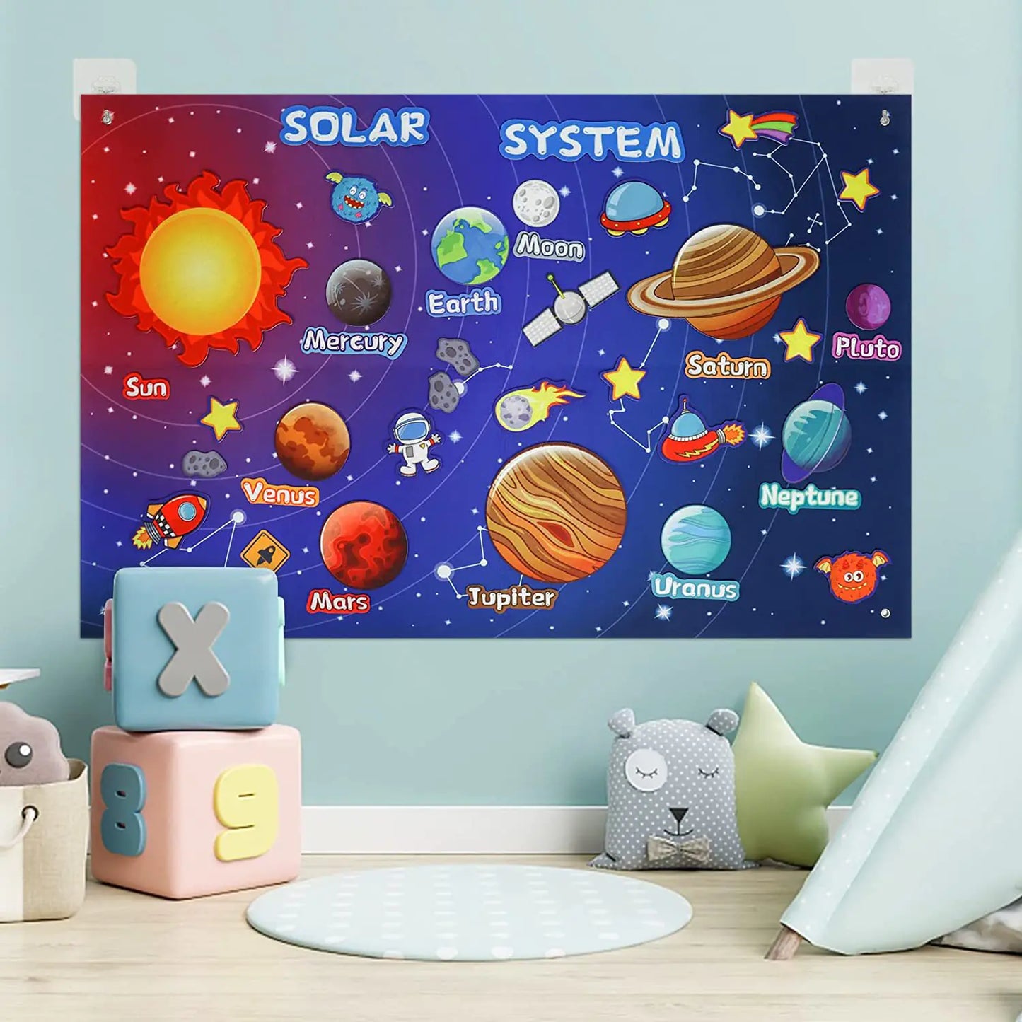 Preschool Learning Board for Kids - Educational Toy - FkriTigrinya