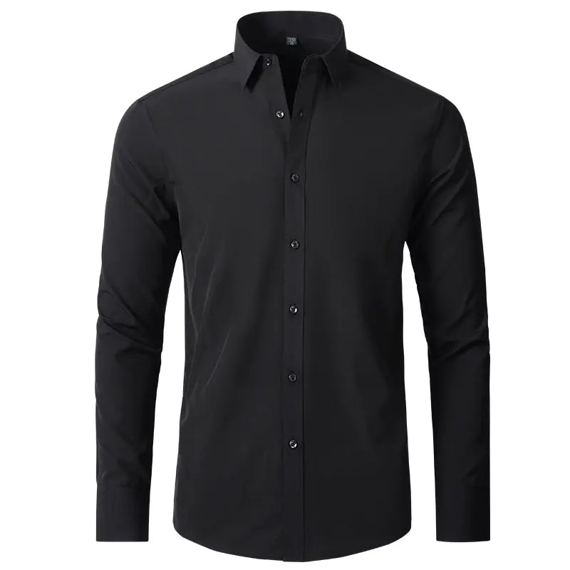 Men's Wrinkle-Resistant Stretch Dress Shirt (Thin Fit)