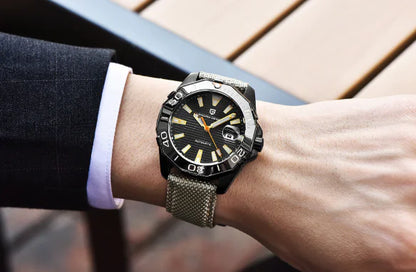 PAGANI DESIGN Wasserdichte mechanische Herrenuhr