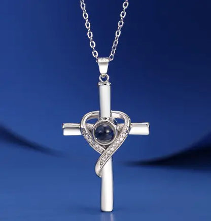 "I Love You in 100 Languages Projection Necklace (One)"
