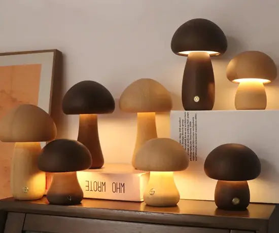 Mushroom Table Lamp - FkriTigrinya