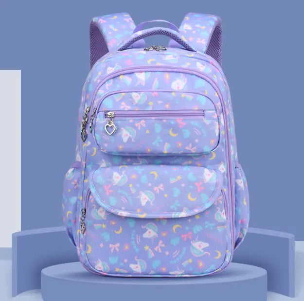 Children's Backpack for Grades 1-6 with Spine Protection back-to-school  and Breathable, waterproof