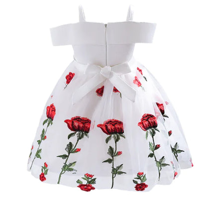 Flower Girl Fairy Dress - Children's Wedding Princess Gown sizes ranging from 100 to 150cm