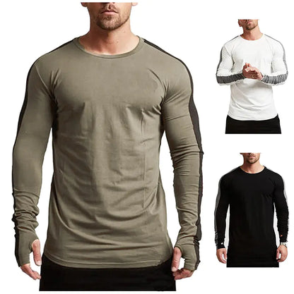 Muscle Brothers Men's Slim Fit Long Sleeve T-Shirt