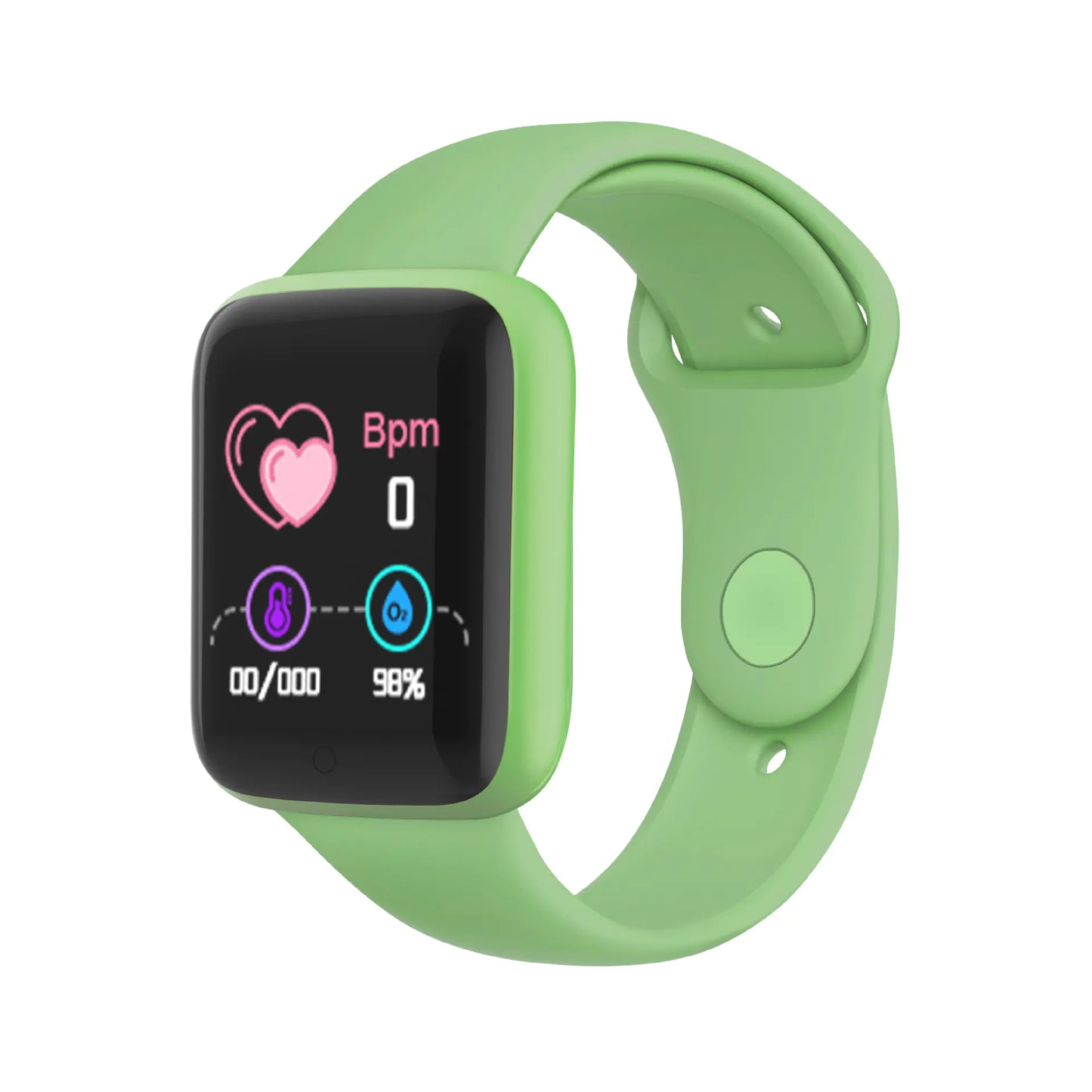 Macaron Bluetooth Pedometer Smart Watch with 1.44" Screen