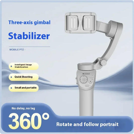 Handheld 3-Axis Mobile Phone Stabilizer Tripod