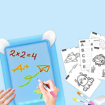 LED 3D Drawing Board for Kids - Educational Toy - FkriTigrinya