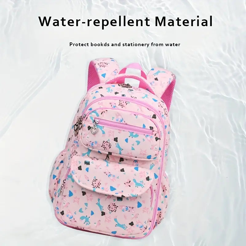 Children's Backpack for Grades 1-6 with Spine Protection back-to-school  and Breathable, waterproof