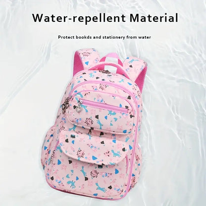 Children's Backpack for Grades 1-6 with Spine Protection back-to-school  and Breathable, waterproof