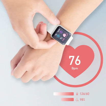 Macaron Bluetooth Pedometer Smart Watch with 1.44" Screen