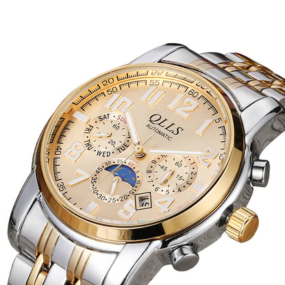 Waterproof Steel Band Business Casual Men's Watch