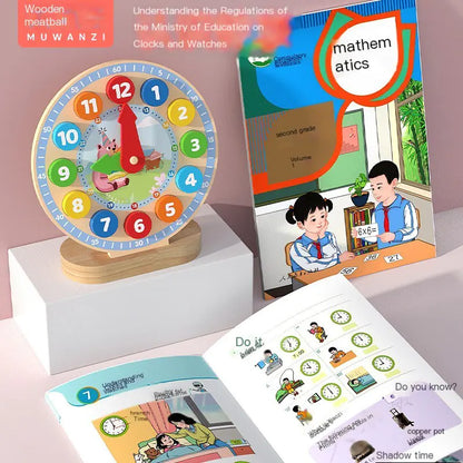 Wooden Educational Toy for Kids - Digital Clock - FkriTigrinya
