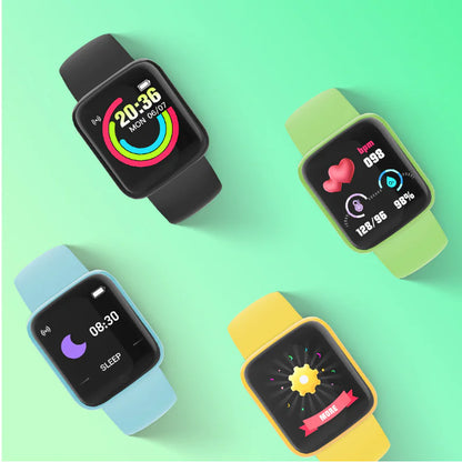 Macaron Bluetooth Pedometer Smart Watch with 1.44" Screen