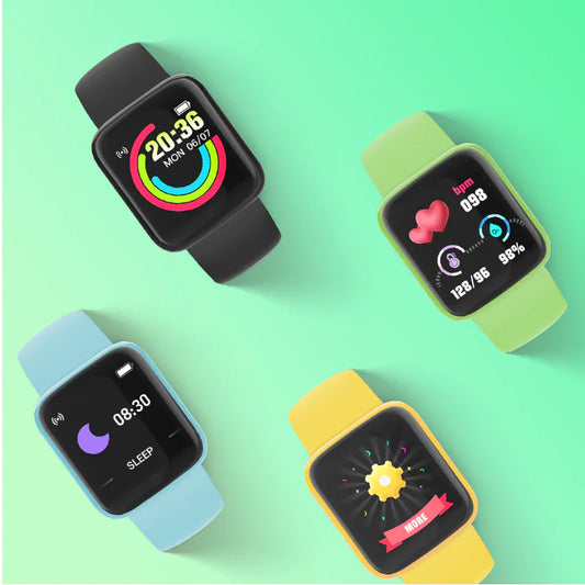 Macaron Bluetooth Smart Watch – 1,44-Zoll-Bildschirm und Schrittzähler