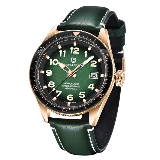 PAGANI DESIGN Herren-Armbanduhr, wasserdicht, mechanisch, 1649