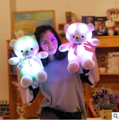 New LED Teddy Bear Plush Toy for Kids - FkriTigrinya
