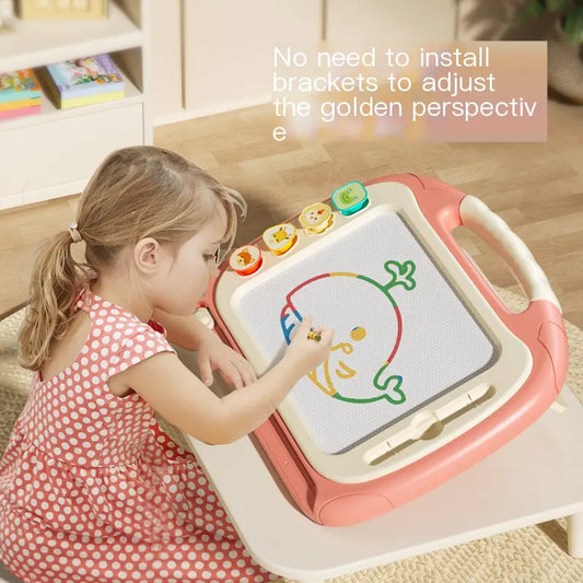 Magnetic Drawing Board for Kids - Large Art Table - FkriTigrinya