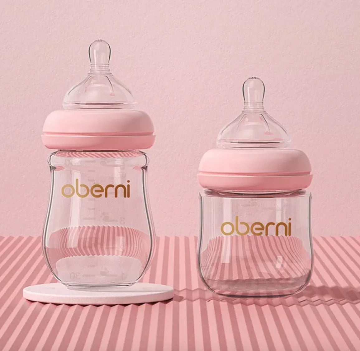 Babyflasche aus Glas mit weitem Innendurchmesser für Neugeborene – 120 ml und 150 ml