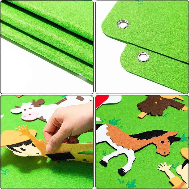 Preschool Learning Board for Kids - Educational Toy - FkriTigrinya