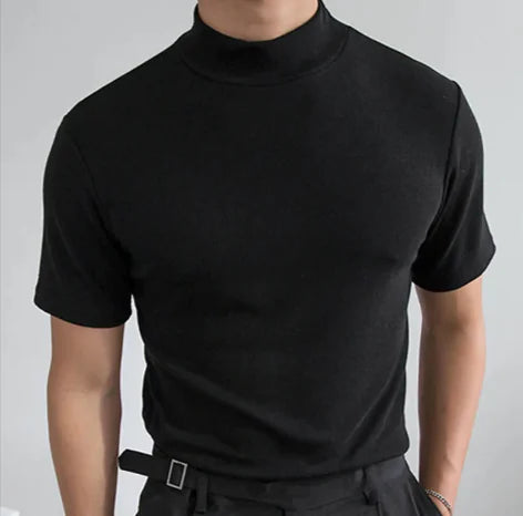 Men's Slim Fit Turtleneck Tee