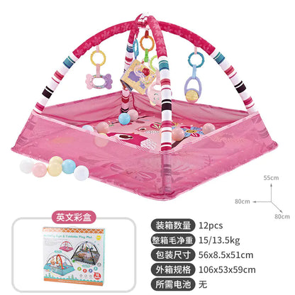 Baby Play Gym with Ocean Balls and Activity Fence - FkriTigrinya