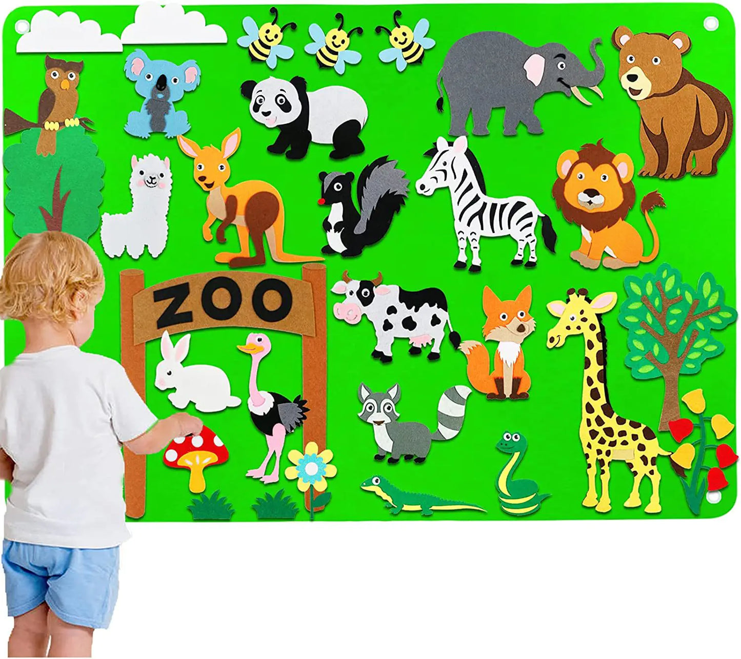 Preschool Learning Board for Kids - Educational Toy - FkriTigrinya
