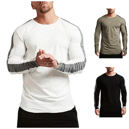 Muscle Brothers Men's Slim Fit Long Sleeve T-Shirt