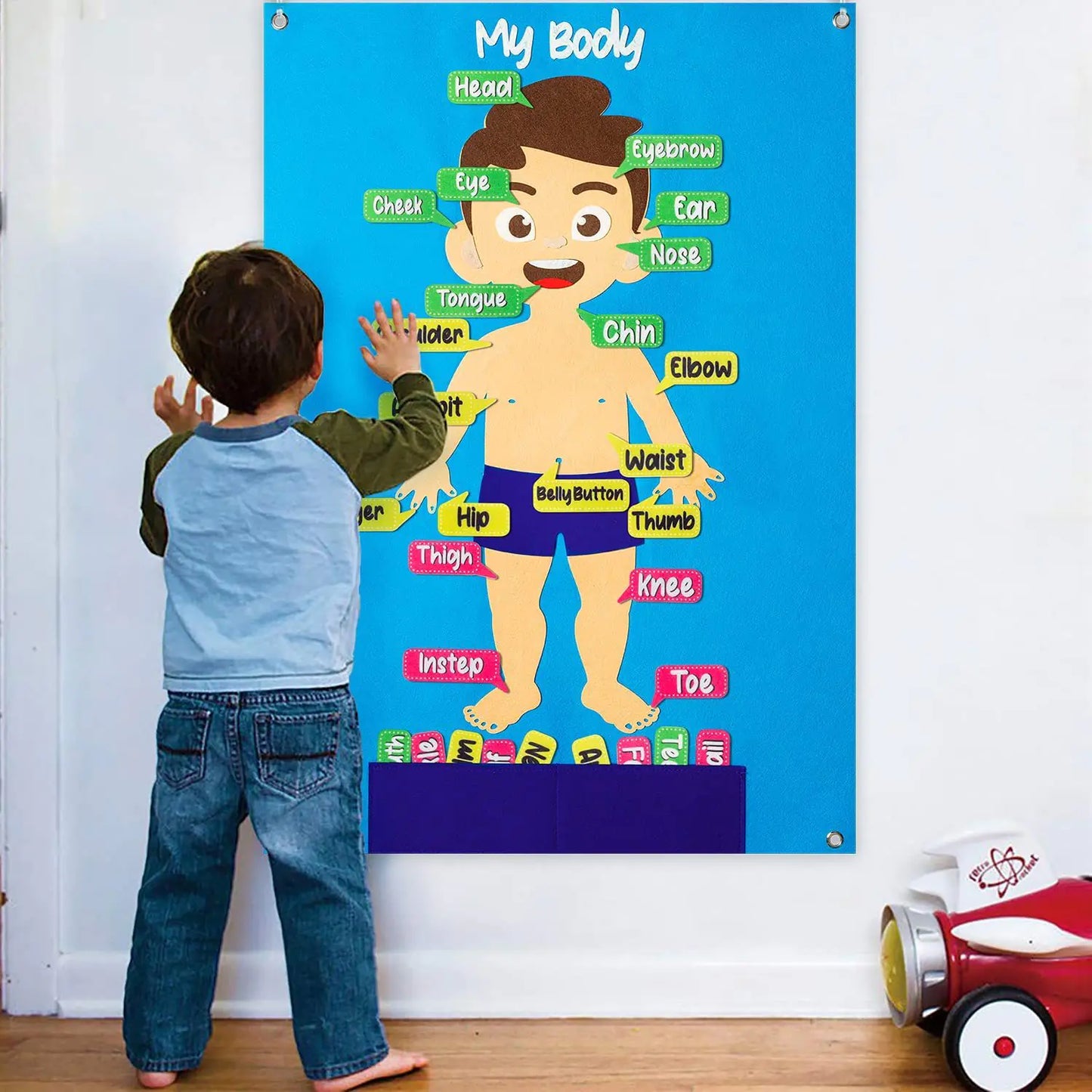 Preschool Learning Board for Kids - Educational Toy - FkriTigrinya