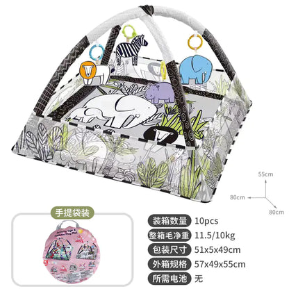 Baby Play Gym with Ocean Balls and Activity Fence - FkriTigrinya
