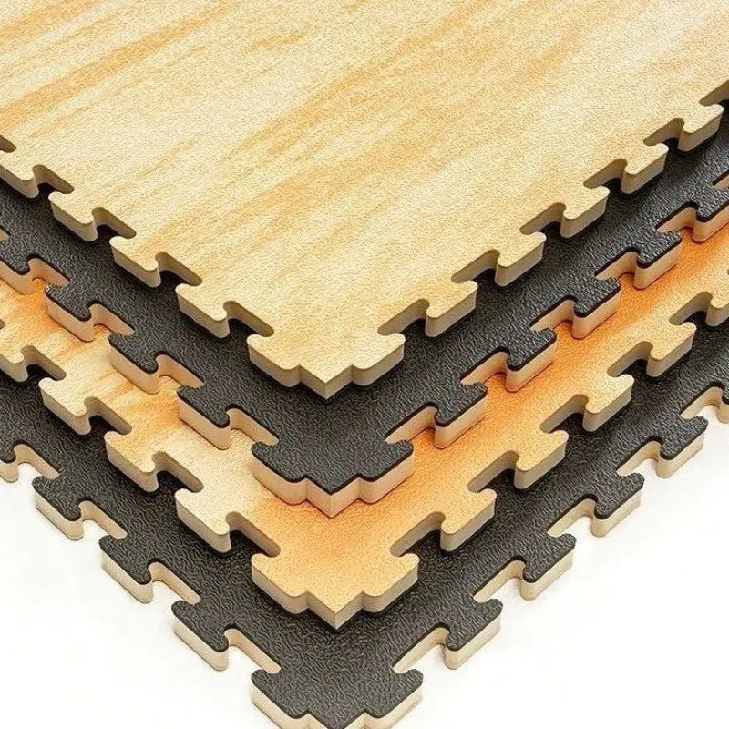 EVA Wood Grain Mat for Taekwondo and Combat Training  100 x 100 cm   high-quality Eva foam,