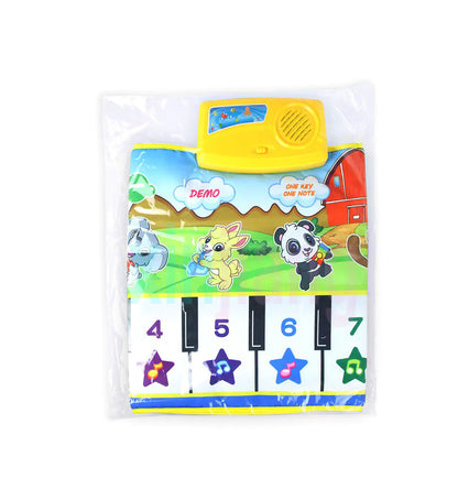 Multifunctional Music Piano Mat for Kids, Green - FkriTigrinya