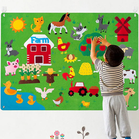 Preschool Learning Board for Kids - Educational Toy - FkriTigrinya
