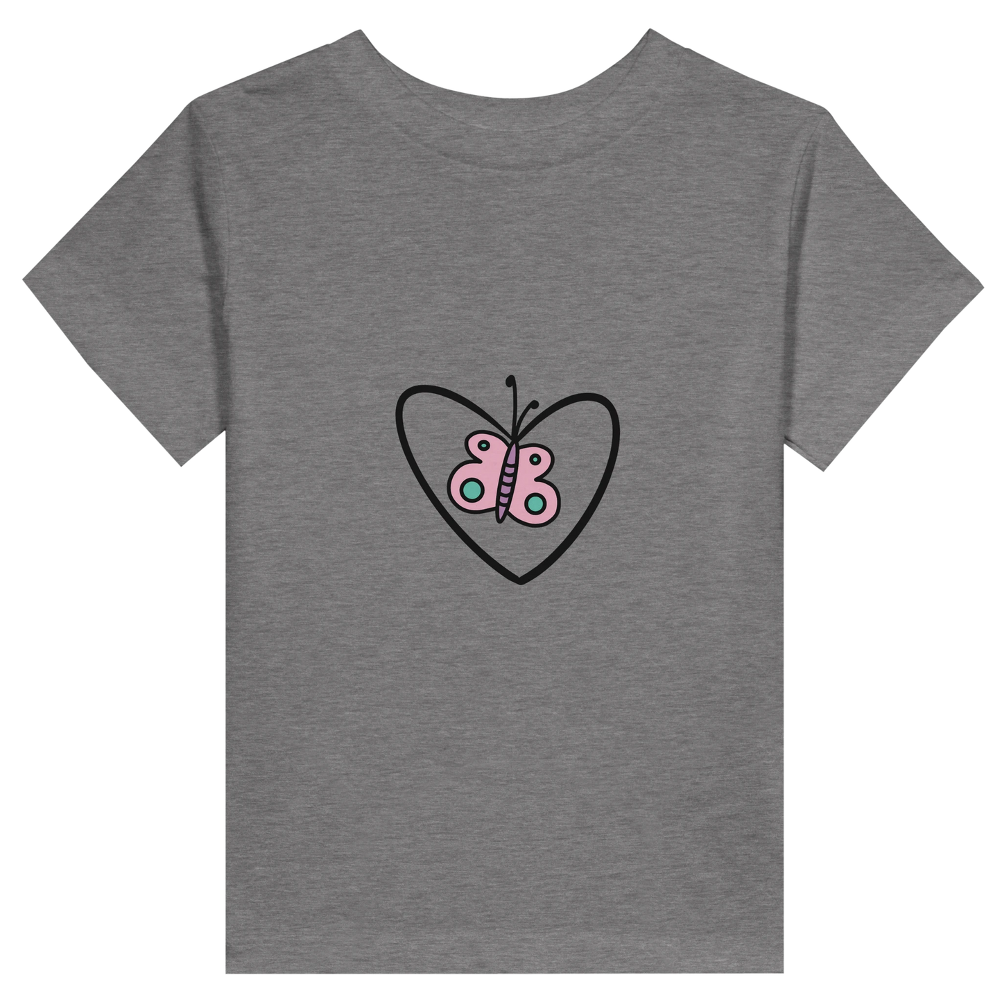 Diaspora kids T-shirt met Eritres vlinder ontwerp