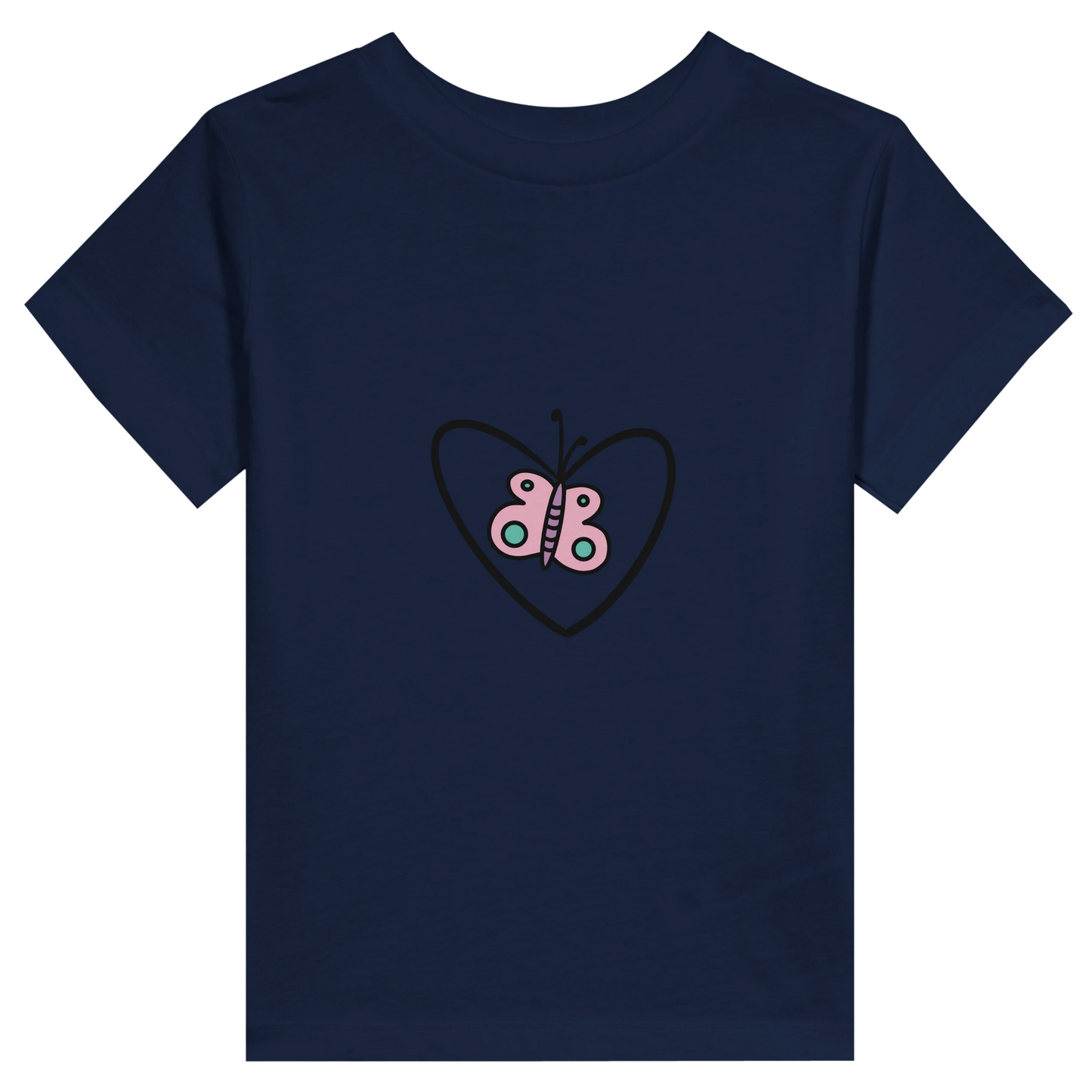 Diaspora kids T-shirt met Eritrese vlinder ontwerp