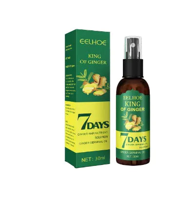 Ginger Essential Oil Spray Conditioner for Hair Regeneration haargroei, vermindert haaruitval en kalmeert de hoofdhuid