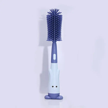 Silicone Bottle Cleaning Brush with Long Handle