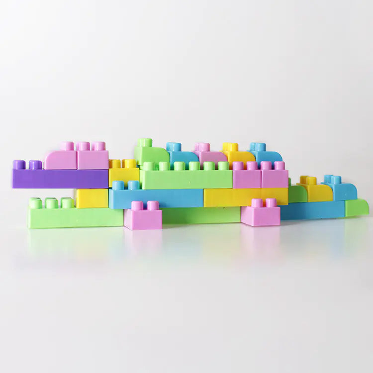 90-delige Bouwblokken Set – Grote Plastic Blokken voor Kinderen