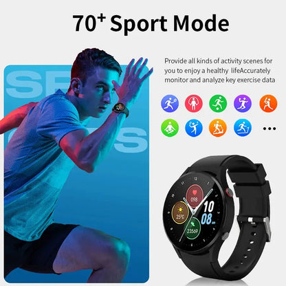 Ft32 Bluetooth Waterproof Smart Watch 1.32" HD Display