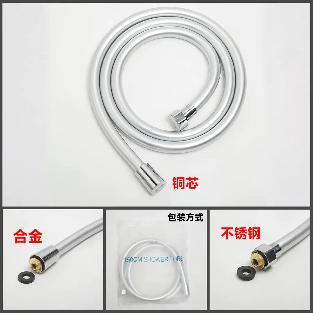 Stainless Steel Shower Hose with Universal Copper Connector