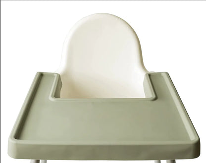 Children's High Chair with Waterproof Silicone Mat