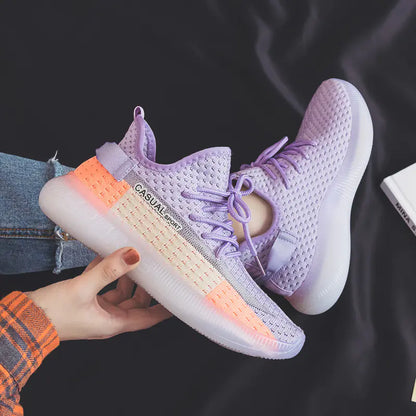 Summer Mesh Sports Shoes for Women - Versatile Running Choose from sizes 26 to 37,