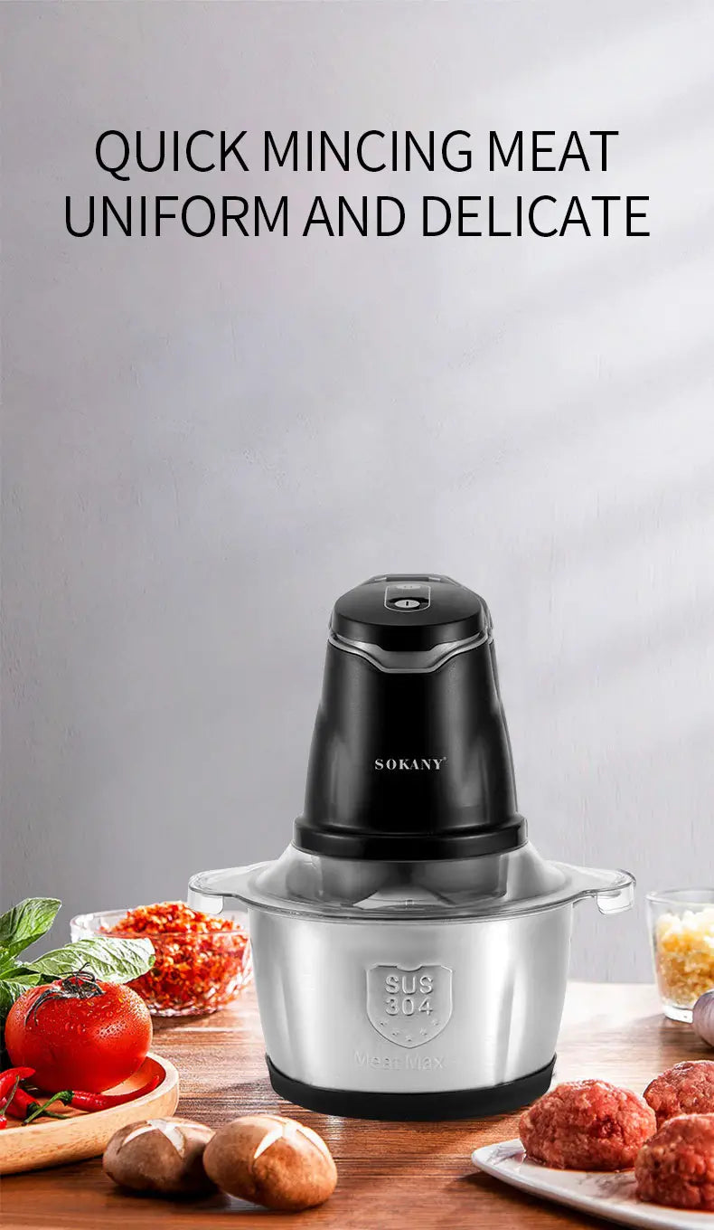 Multifunctional Electric Meat Grinder and Mixer