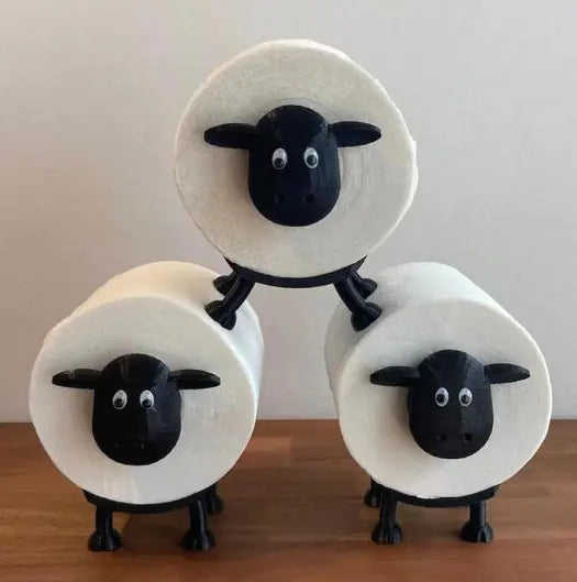 Sheep Toilet Paper Roll Holder - FkriTigrinya