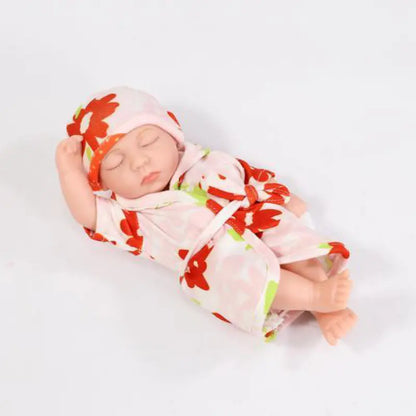 Mini Soft Silicone Baby Doll - Cute Gift for Girls - FkriTigrinya