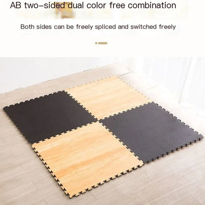 EVA Wood Grain Mat for Taekwondo and Combat Training  100 x 100 cm   high-quality Eva foam,