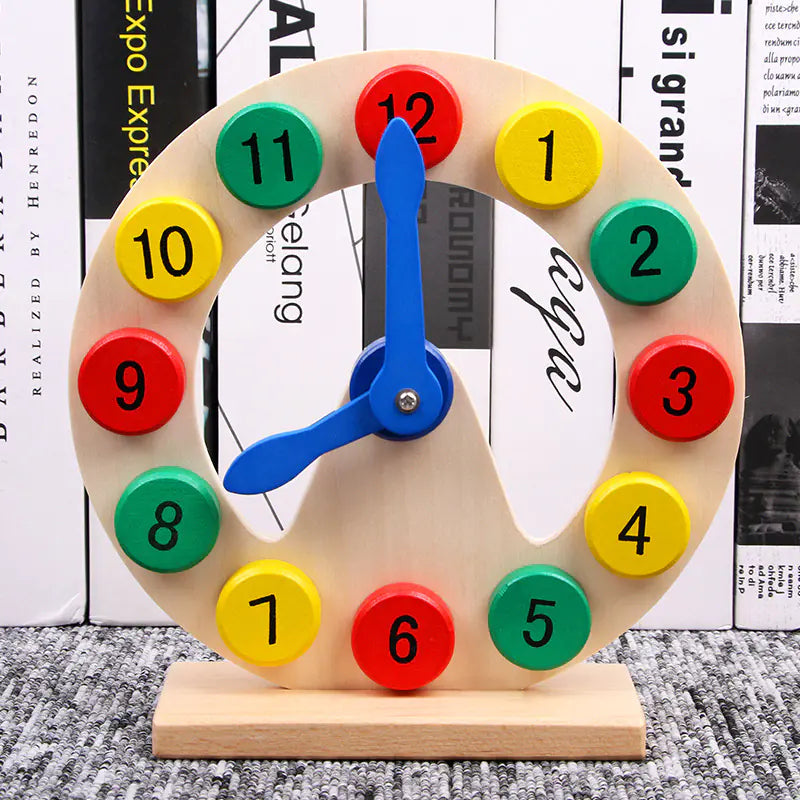 Wooden Educational Digital Clock Toy for Kids